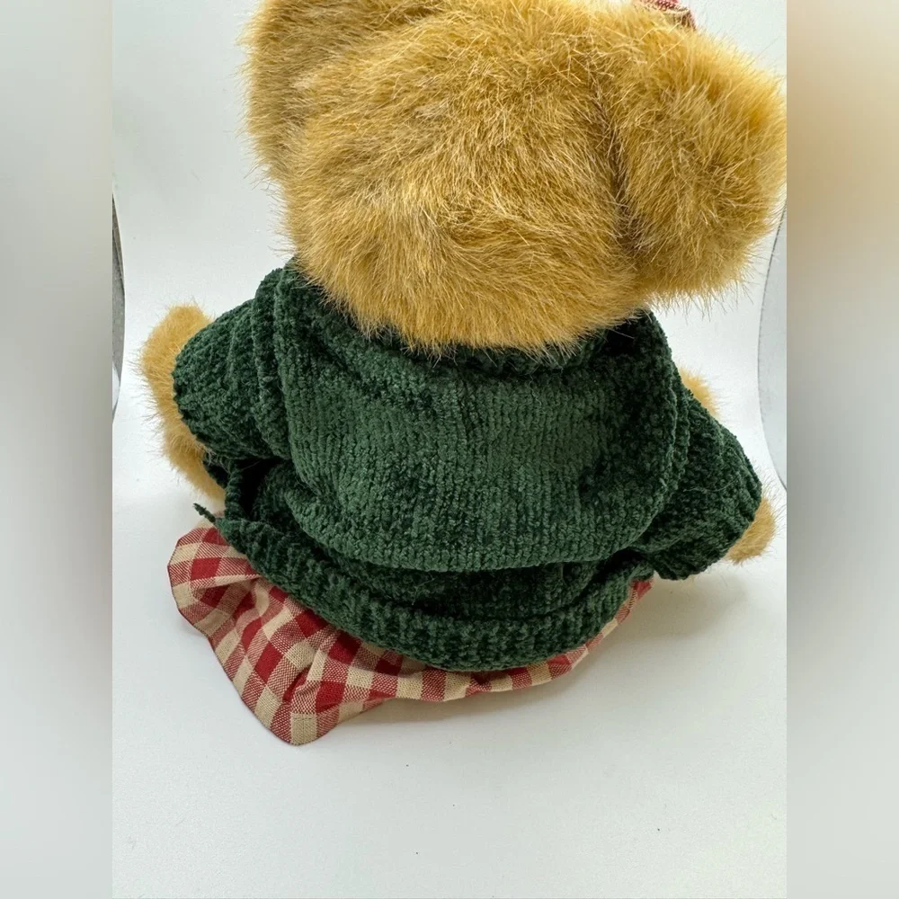 Boyds Bears GALA APPLESMITH #917441 Green Sweater Red Apple Dress Retired Plush